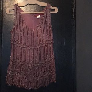 Sequin top